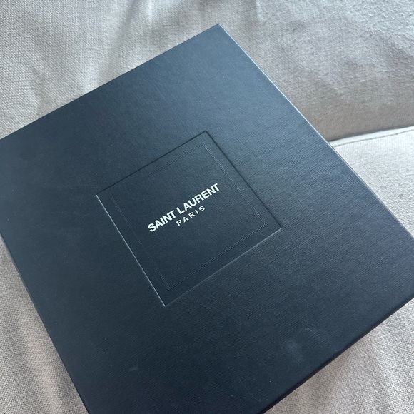 Yves Saint Laurant Anja 65 Pump Uniform Nero 41 - NEVER WORN - Picture 4 of 6